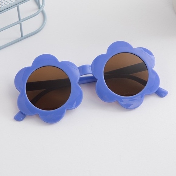 Other - Kids‎ Blue Flower Sunglasses Child UV Protection Fun Eyewear